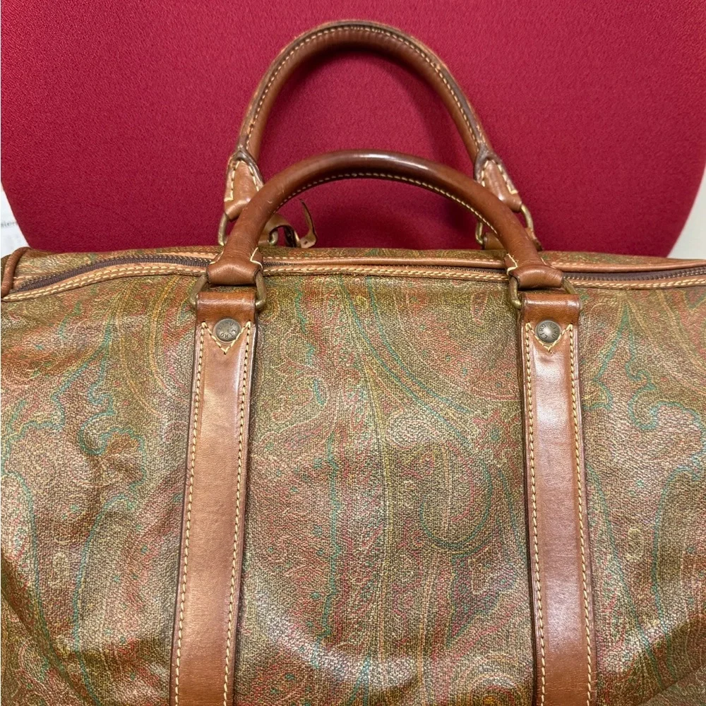 Authentic Etro Vintage Duffle Bag - Picture 2 of 16